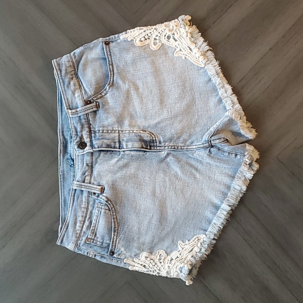 Mossimo High Rise jean shorts